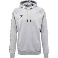 hummel Move Grid Hoodie Herren - grau