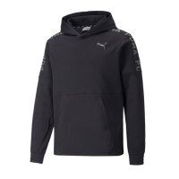 Puma Fit Power Fleece Hoodie Herren - schwarz