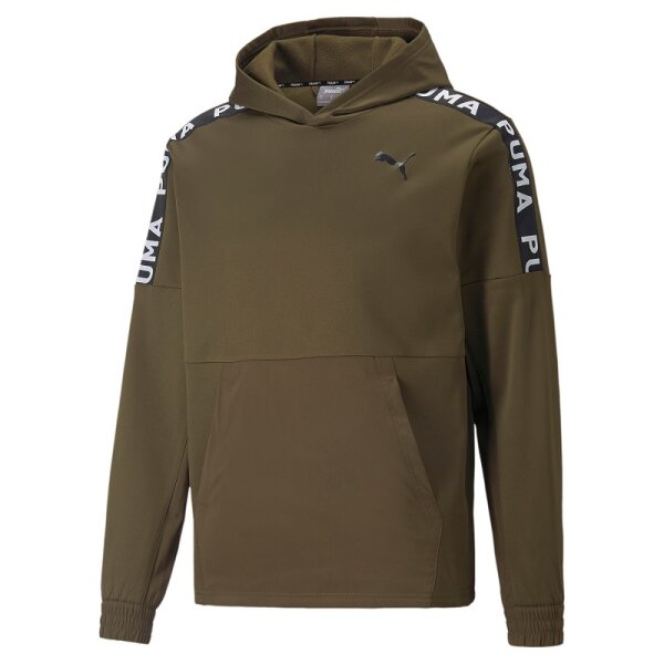 Puma Fit Power Fleece Hoodie Herren - khaki