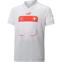 Puma Schweiz Trikot Away WM22 Kinder - weiß