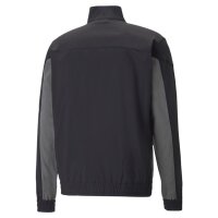 Puma Fit Woven Half-Zip Trainingsjacke Herren - schwarz/grau