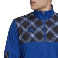 adidas Tiro Trainingsjacke Herren - blau/schwarz