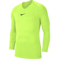 Nike Park Funktionsshirt Langarm Kinder - neongelb