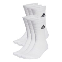 adidas Cushioned Crew Socken 6er Pack - weiß