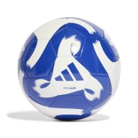 adidas Tiro Club Fu&szlig;ball - wei&szlig;/blau