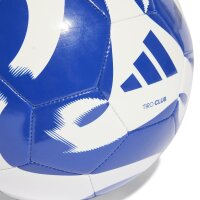 adidas Tiro Club Fu&szlig;ball - wei&szlig;/blau