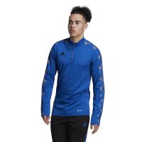 adidas Tiro Fleece Mid-Layer Trainingstop Herren - blau