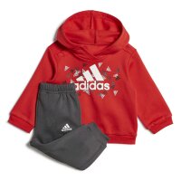 adidas Badge of Sport Graphic Jogginganzug Baby - rot/grau