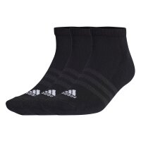 adidas Cushioned Low-Cut Socken 3er Pack - schwarz