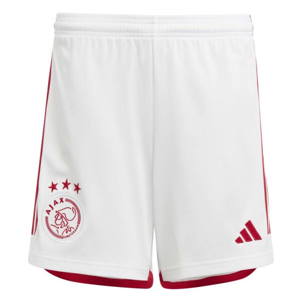 adidas Ajax Amsterdam Shorts Home 23/24 Kinder - weiß