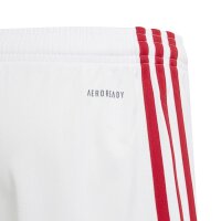 adidas Ajax Amsterdam Shorts Home 23/24 Kinder - wei&szlig;