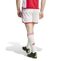 adidas Ajax Amsterdam Shorts Home 23/24 Herren - wei&szlig;/rot