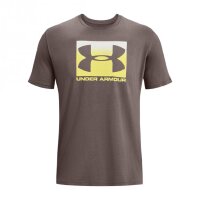 Under Armour Boxed Sportstyle T-Shirt Herren - grau/gelb