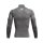 Under Armour HeatGear Mock Langarm Shirt Herren - grau