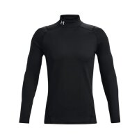 Under Armour ColdGear Fitted Langarm Shirt Herren - schwarz