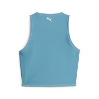 Puma Fit Eversculpt Tanktop Damen - blau/schwarz/gr&uuml;n