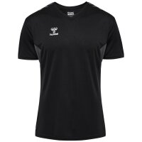 hummel Hmlauthentic Pl Trikot S/S Herren - black