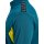 hummel Hmlauthentic Half Zip Sweat Herren - blue coral/sulphur spring