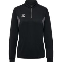 hummel Hmlauthentic Half Zip Sweat Damen - black