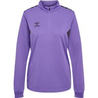 hummel Hmlauthentic Half Zip Sweat Damen - dahlia...