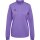 hummel Hmlauthentic Half Zip Sweat Damen - dahlia purple/asphalt