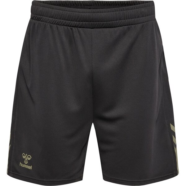 hummel Hmlactive Pl Shorts Herren - obsidian/olive night