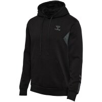 hummel Active Cotton Hoodie Herren - schwarz