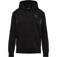 hummel Active Cotton Hoodie Herren - schwarz