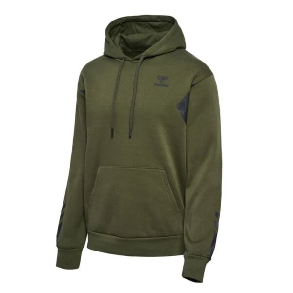 hummel Active Cotton Hoddie Herren - dunkelgrün