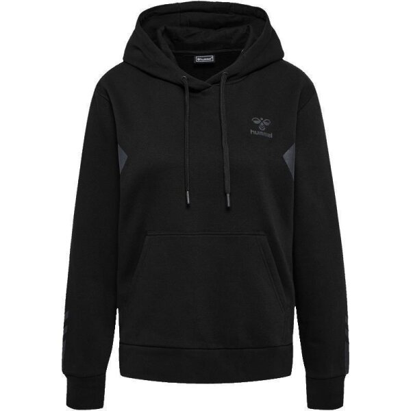 hummel Active Cotton Hoodie Damen - schwarz