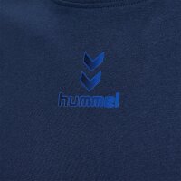 hummel Hmlactive Chevrons Co Tee S/S Herren - dress blues