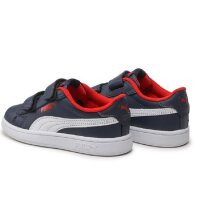 Puma Smash 3.0 L Sneaker Kinder - blau/wei&szlig;/rot