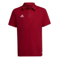 adidas Entrada 22 Poloshirt Kinder - rot