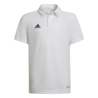 adidas Entrada 22 Poloshirt Kinder - weiß