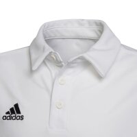 adidas Entrada 22 Poloshirt Kinder - wei&szlig;