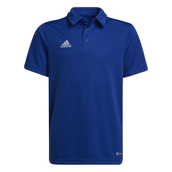 adidas Entrada 22 Poloshirt Kinder - blau