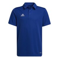 adidas Entrada 22 Poloshirt Kinder - blau