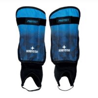 Derbystar Protect v23 Schienbeinschoner - blau/schwarz