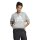 adidas Essentials Big Logo Oversized French Terry Hoodie Damen - grau/weiß