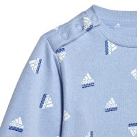 adidas Brand Love Fleece Jogginganzug Baby - hellblau