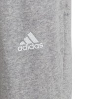 adidas Essentials Logo Fleece Jogginganzug Kinder - rot/grau