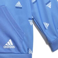 adidas Brandlove Shiny Polyester Trainingsanzug Baby - blau