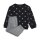 adidas Brand Love Fleece Jogginganzug Baby - schwarz/grau