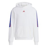 adidas Brandlove Hoodie Herren - weiß/blau