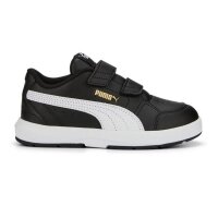 Puma Evolve Court V PS Sneaker Baby - schwarz/weiß