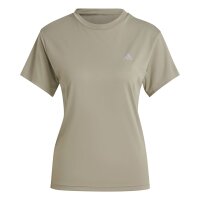 adidas Run It T-Shirt Damen - beige