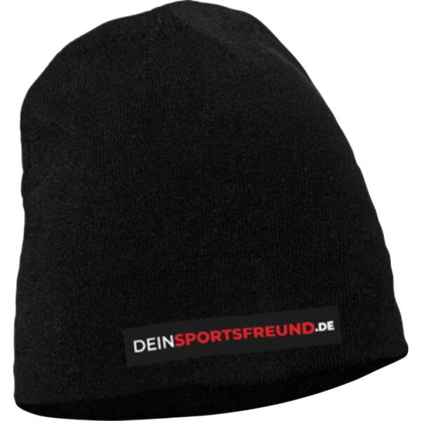 Derbystar x DSF Strickmütze - schwarz