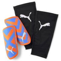 Puma Ultra Twist Sleeve Schienbeinschoner - orange/hellblau