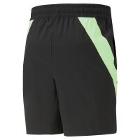 Puma Fit 7 Stretch Woven Shorts Herren - schwarz/gr&uuml;n