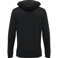 hummel Authentic Hoodie Kinder - schwarz/weiß